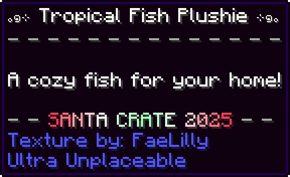 File:Tropical Fish Plushie (FFFDF8) Lore.png