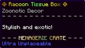 Crates Menagerie Text 18 Racoon Tissue Box.png