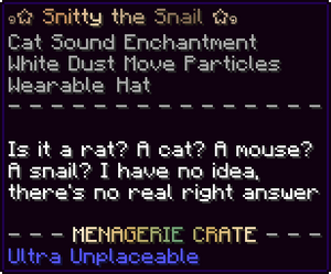 Snitty the Snail Lore.png