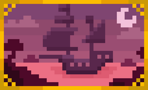 Harbor Sunset LPostcard Front.png