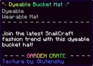 Crates Garden Text 17 Dyeable Bucket Hat.png