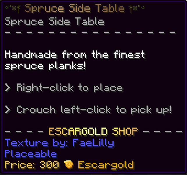 File:Spruce Side Table Lore.png