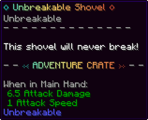 Crates Adventure Text 04 Unbreakable Shovel.png