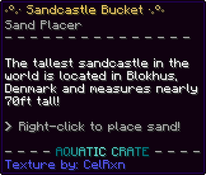 Sandcastle Bucket Lore.png