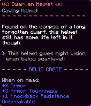 Crates Relic Text 13 Dwarven Helmet.png